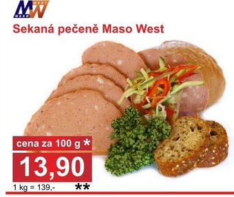 PLUS JIP Sekaná pečeně Maso West nabídka