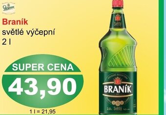PLUS JIP Braník světlé výčepní nabídka