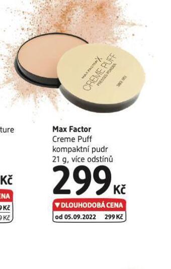 dm drogerie Max factor kompaktní pudr nabídka