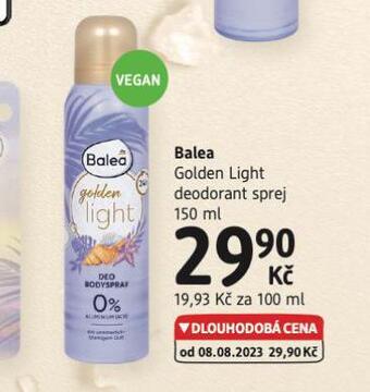 dm drogerie Balea deodorant sprej nabídka
