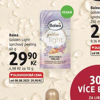 dm drogerie Balea sprchový peeling nabídka