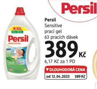 dm drogerie Persil sensitive prací gel nabídka