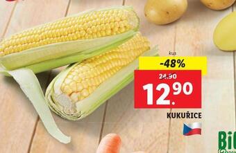 Lidl Kukuřice nabídka