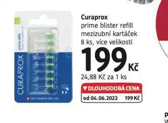 dm drogerie Curaprox mezizubní kartáček nabídka