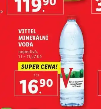 Lidl Vittel minerální voda nabídka