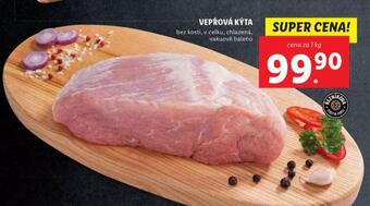 Lidl Vepřová kýta nabídka