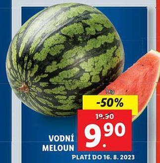 Lidl Vodní meloun nabídka