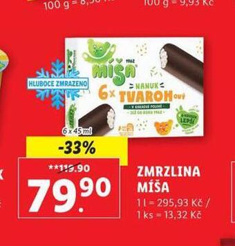 Lidl Zmrzlina míša nabídka