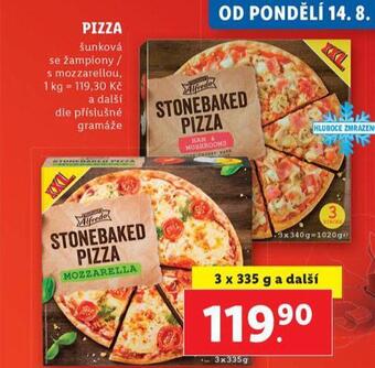 Lidl Pizza nabídka