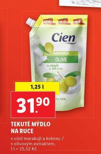 Lidl Tekuté mýdlo na ruce nabídka