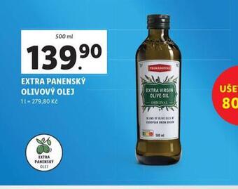 Lidl Extra panenský olivový olej nabídka