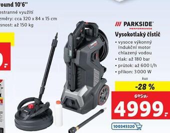 Lidl Vysokotlaký čistič nabídka