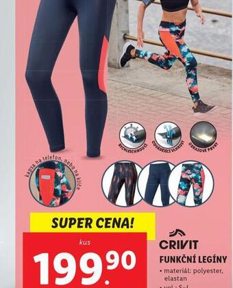 Lidl Funkční legíny nabídka