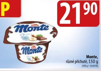 Bala Monte různé příchutě, 150 g nabídka