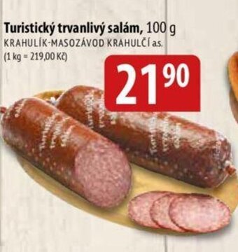 Bala Turistický trvanlivý salám, 100 g nabídka