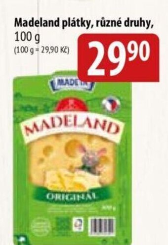 Bala Madeland plátky, různé druhy, 100 g nabídka