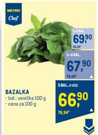 Makro BAZALKA nabídka