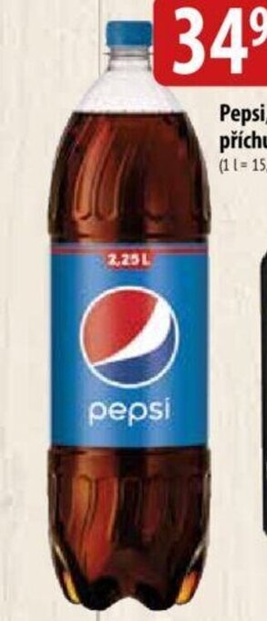 Bala Pepsi, různé příchutě, 2,25 L nabídka