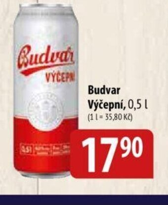 Bala Budvar Výčepní, 0,5 l nabídka