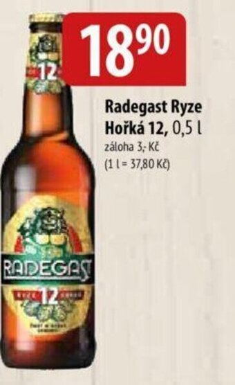 Radegast Ryze Hořká 12, 0,5 l