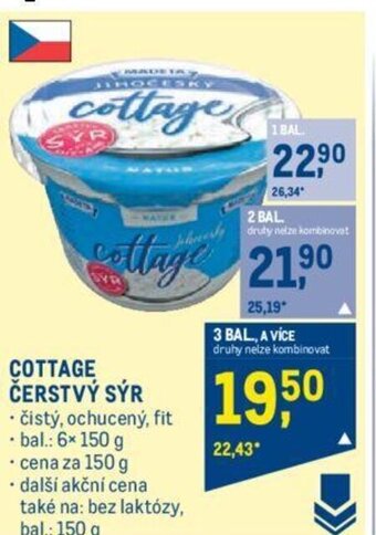 Makro COTTAGE ČERSTVÝ SÝR nabídka
