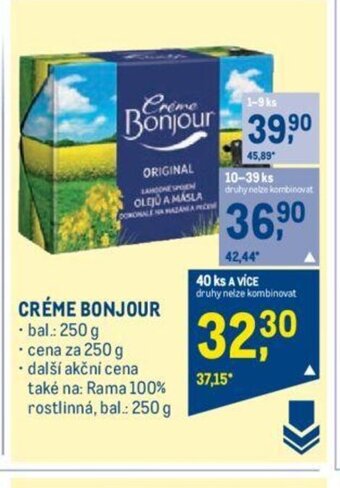 CRÉME BONJOUR