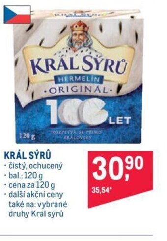 Makro KRÁL SÝRŮ nabídka