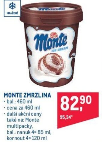 Makro MONTE ZMRZLINA nabídka