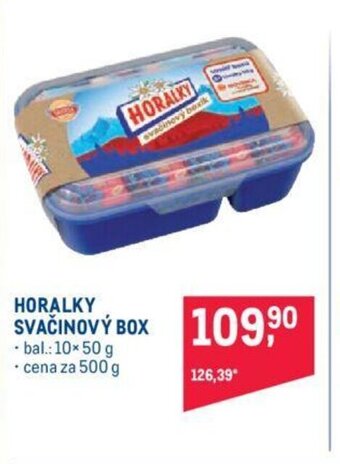 Makro HORALKY SVAČINOVÝ BOX 109,⁹⁰ nabídka