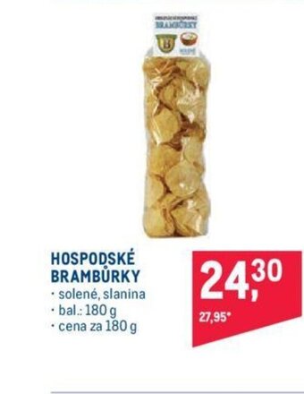 Makro HOSPODSKÉ BRAMBŮRKY nabídka