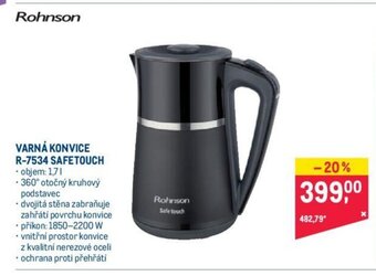 Makro VARNÁ KONVICE R-7534 SAFETOUCH nabídka