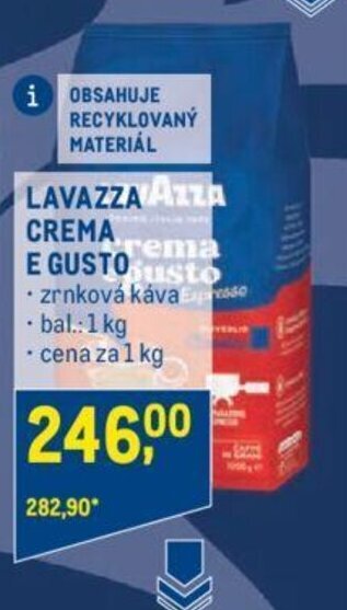 Makro LAVAZZA CREMA E GUSTO nabídka