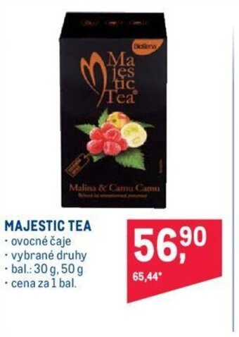 Makro MAJESTIC TEA nabídka