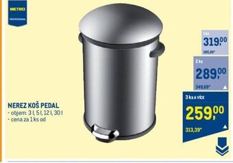 Makro NEREZ KOŠ PEDAL nabídka