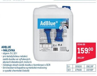 ADBLUE + NÁLEVKA
