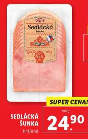 Lidl Sedlácká šunka, 100 g nabídka