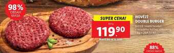 Lidl Hovězí double burger, 454 g nabídka