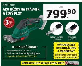 Lidl Aku nůžky na trávník a živý plot nabídka