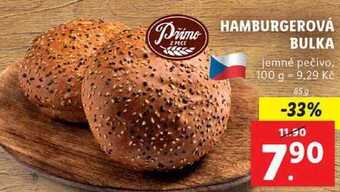 Lidl Hamburgerová bulka, 85 g nabídka