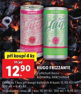 Lidl Hugo frizzante, 200 ml nabídka