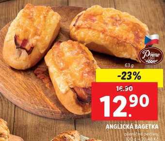 Lidl Anglická bagetka, 63 g nabídka