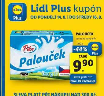 Lidl Palouček, 100 g nabídka