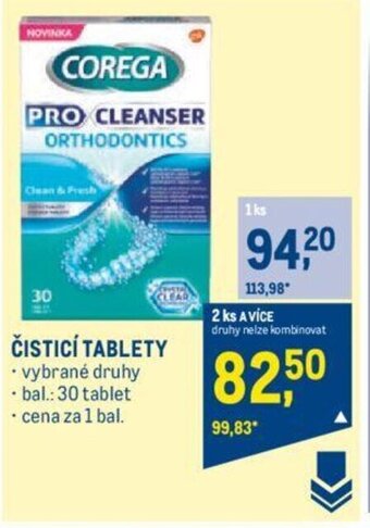Makro ČISTICÍ TABLETY nabídka