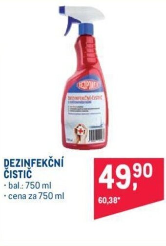 Makro DEZINFEKČNÍ ČISTIČ nabídka