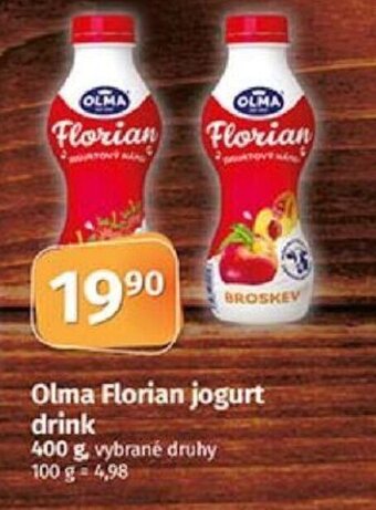 Coop Olma Florian jogurt drink nabídka