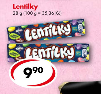 CBA Lentilky nabídka