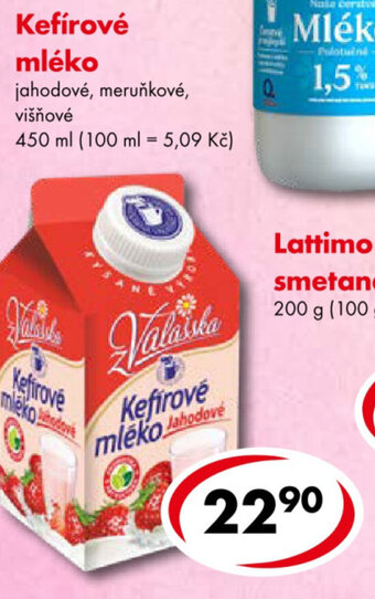 CBA Kefírové mléko nabídka