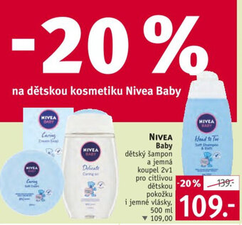 Rossmann NIVEA Baby nabídka