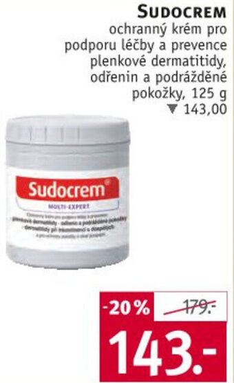 Rossmann SUDOCREM nabídka