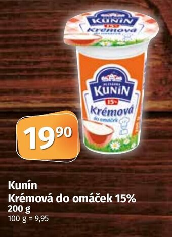 COOP TIP Kunín Krémová do omáček 15% nabídka